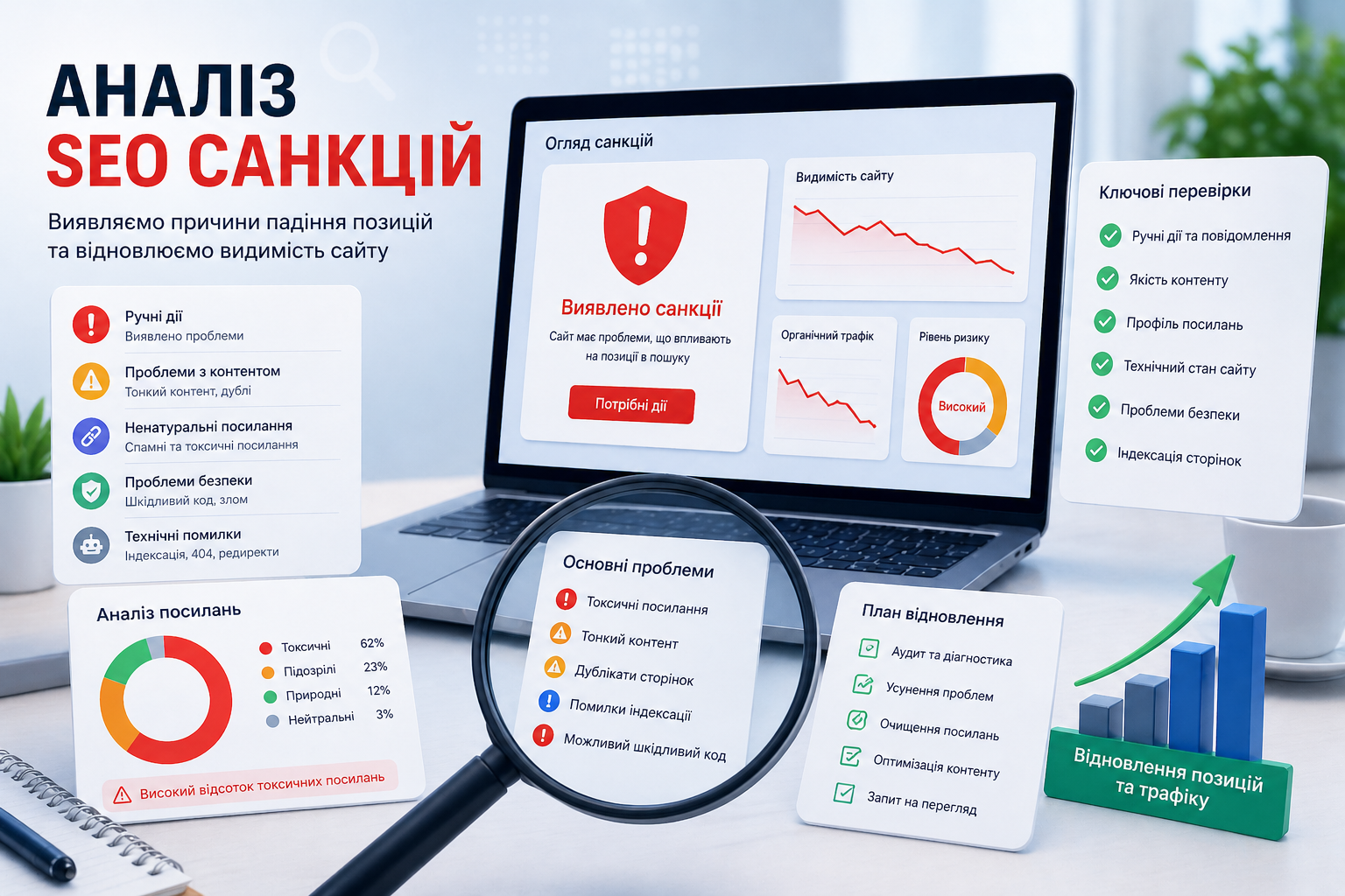 Анализ SEO санкций